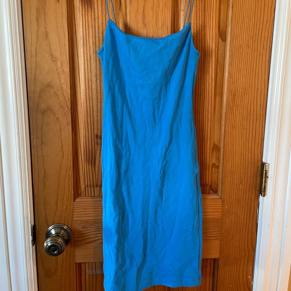 Zara mini spaghetti strap dress